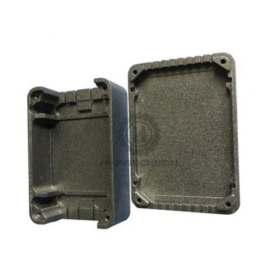 CNC obrábění hliníku pískovaný eloxovaný plášť